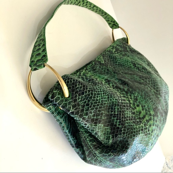 ANTONIO MELANI Butter Soft Leather Reptile Hobo Near Perfect Condition. - Picture 2 of 8